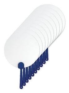 Pack de 10 GiftRetail IT3491 - PAYPAY Eventail semi-rigide