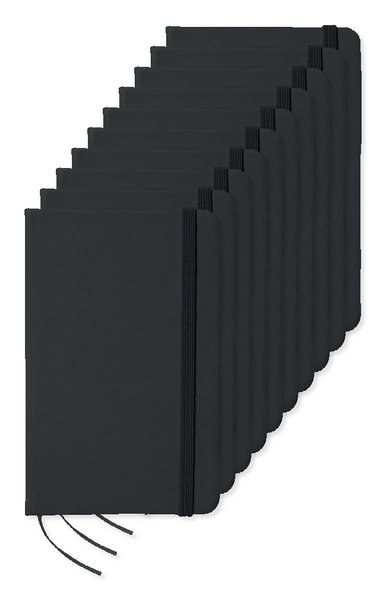 Pack mit 10 GiftRetail MO1800 - NOTELUX DIN A6 Notizbuch