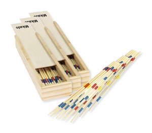 Pack mit 30 Goya 39038 - Holz Mikado Spiel 41 Stücke mit Box MIKADO