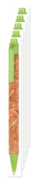 Pack mit 5 Goya 50039 - Kork-Körper Stift mit PP und Weizenfaser ODEN